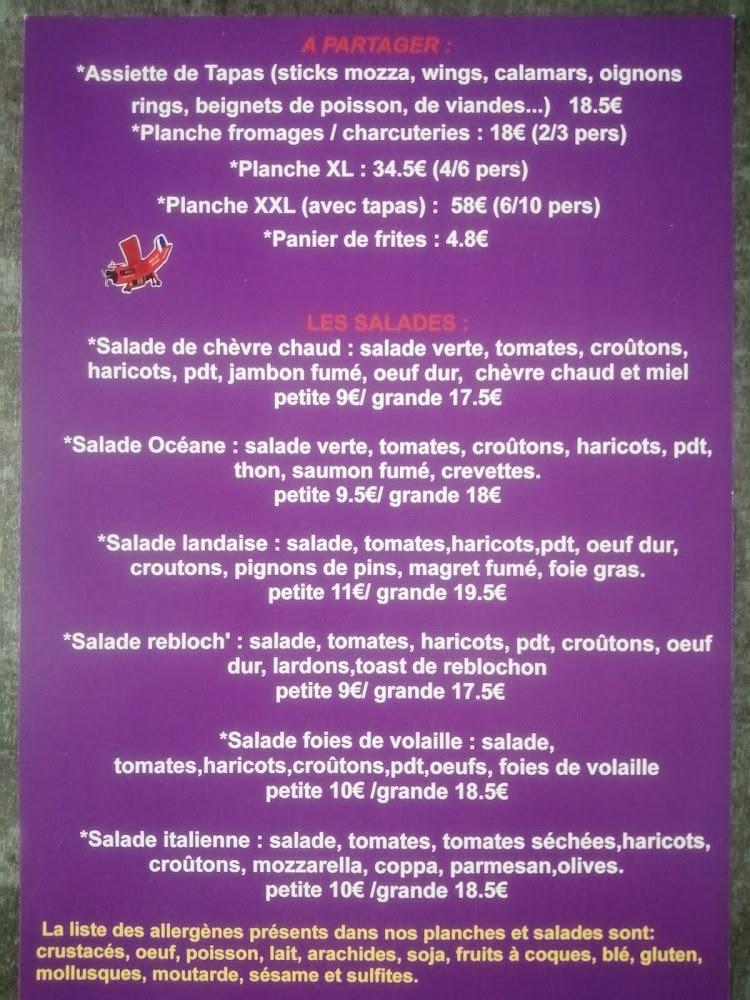Restaurant L'Arrach' à sillingy - Menu Image 2